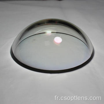 Coupoles en verre de forme hémisphérique D200 mm